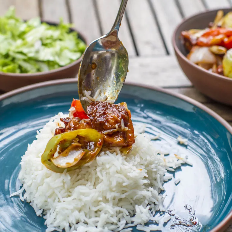 Island Devilled Chicken