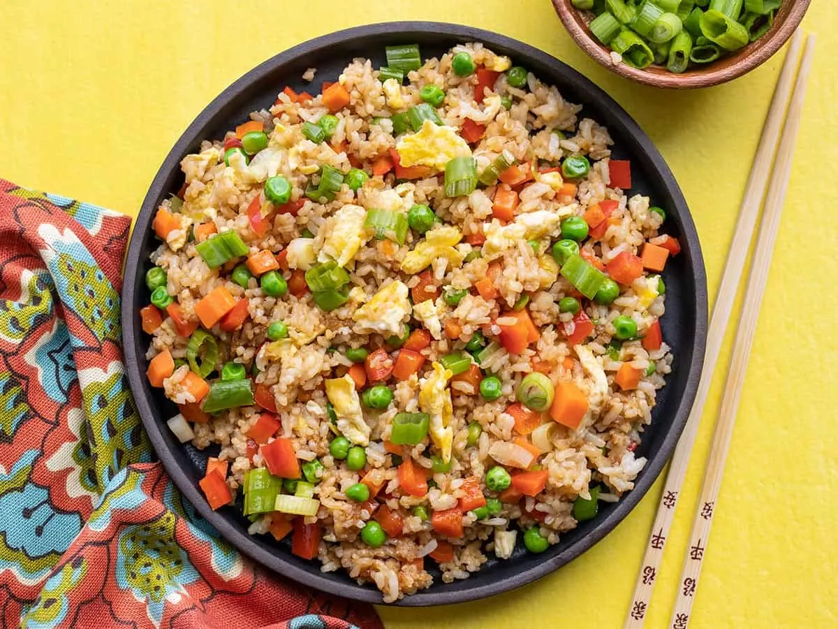 Mango-Chilli Vegetable Rice